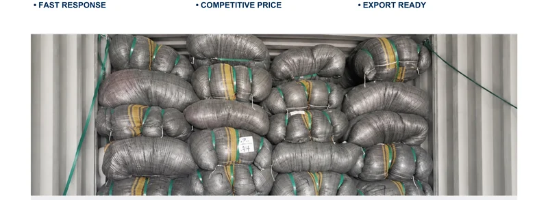 Container loaded for export